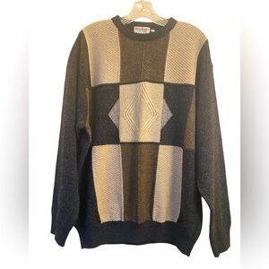 Merino Wool Sweater Mens Sz L Norm Thompson